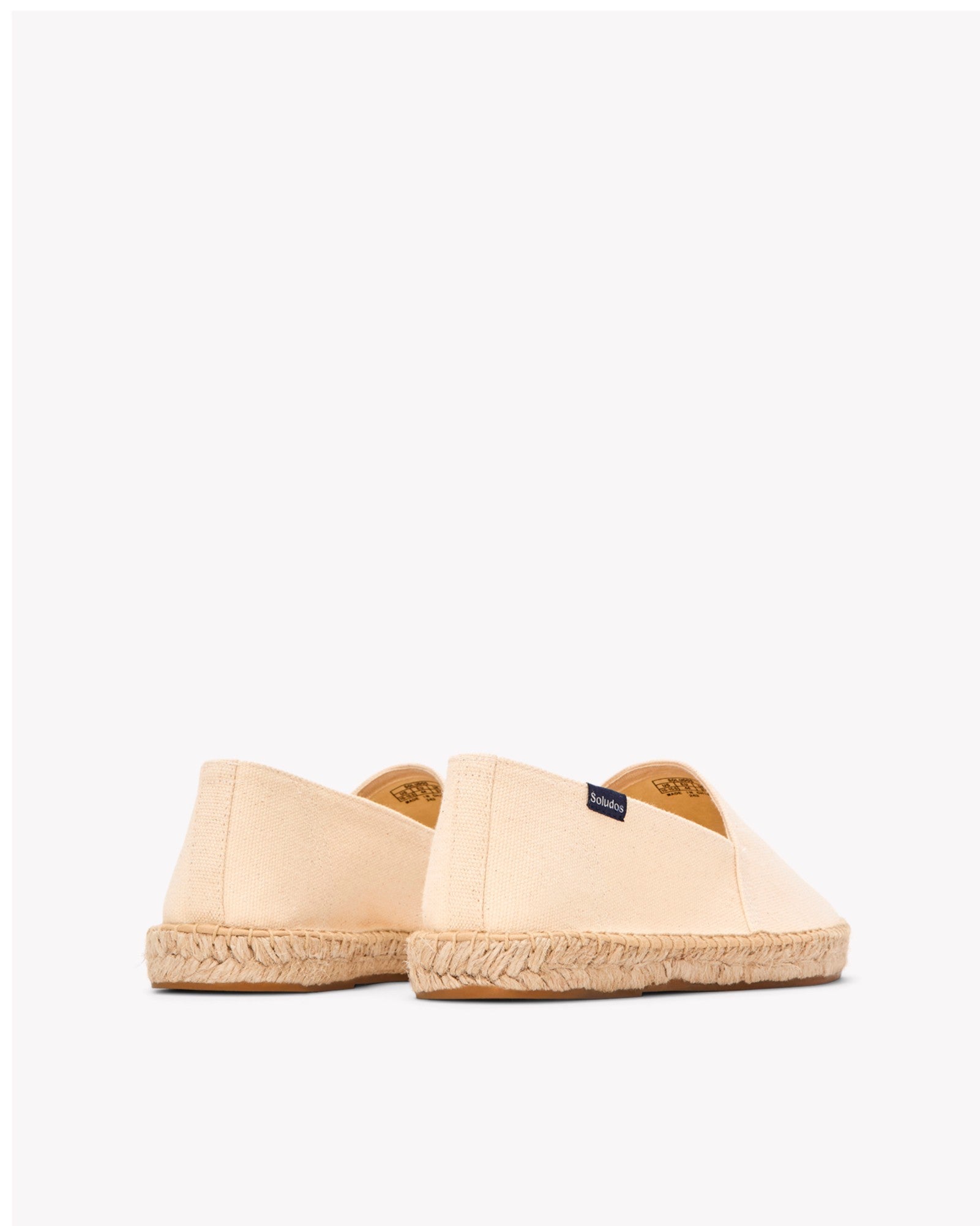 The Original Espadrille - Dali Colors - Core - Natural Undyed - Men's - Men's Espadrilles - Natural Undyed - Soludos - 