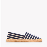 The Original Espadrille - Classic Stripes - Dark Navy / Ivory - Men's - Men's Espadrilles - Dark Navy / Ivory - Soludos - 