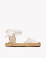 The Lauren Lace Up - Core - Oasis White - Women's - Women's Espadrilles - Oasis White - Soludos - 