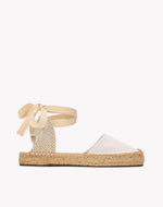 The Lauren Lace Up - Core - Oasis White - Women's - Women's Espadrilles - Oasis White - Soludos - 