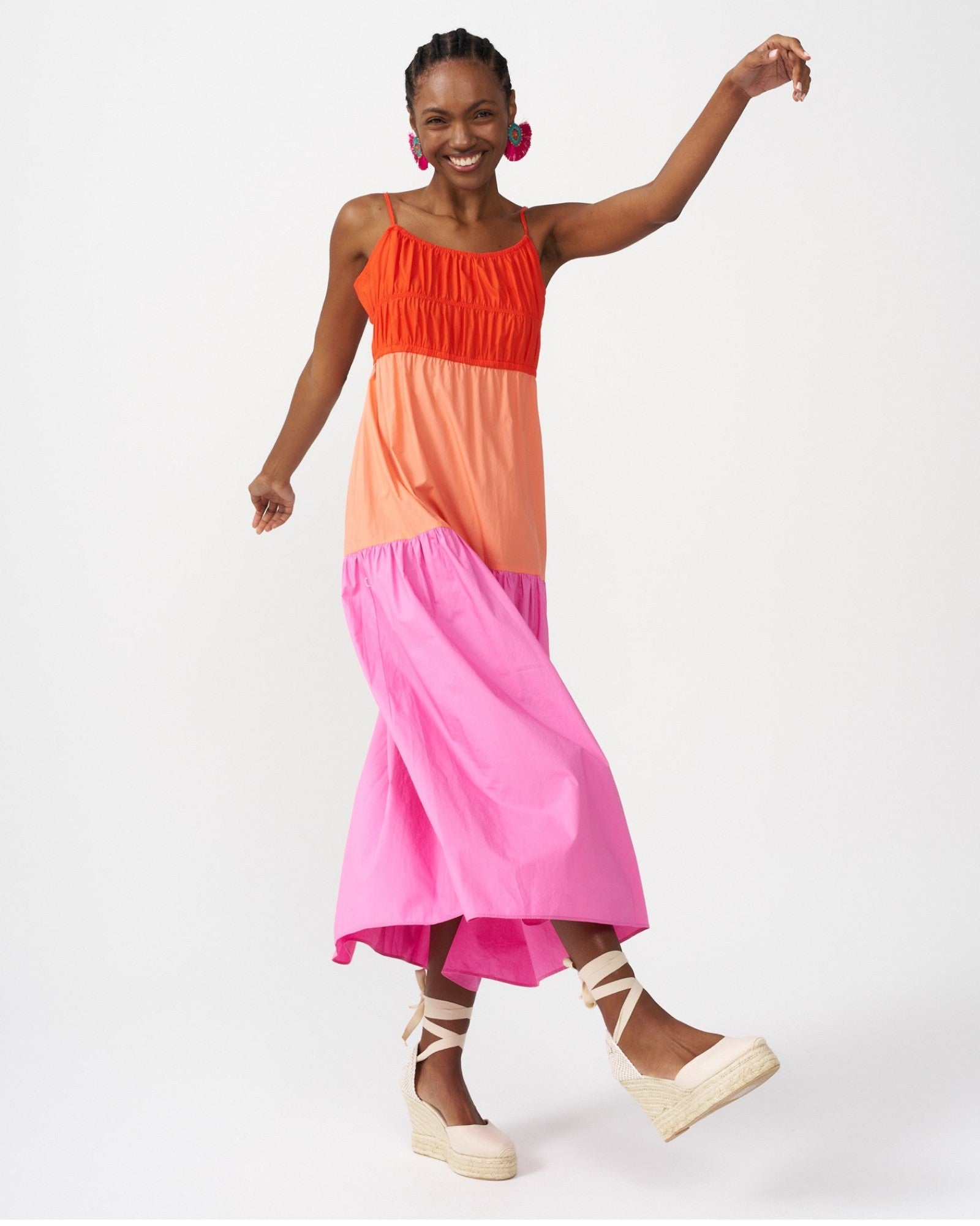 The Platform Wedge - Classic - La Concha Ivory - Women's - Women's Wedge Espadrilles - La Concha Ivory - Soludos - 