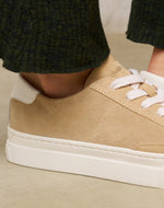 The Ibiza Platform - Suede - Sand Tan - Women's - Women's Sneakers - Sand Tan - Soludos - 