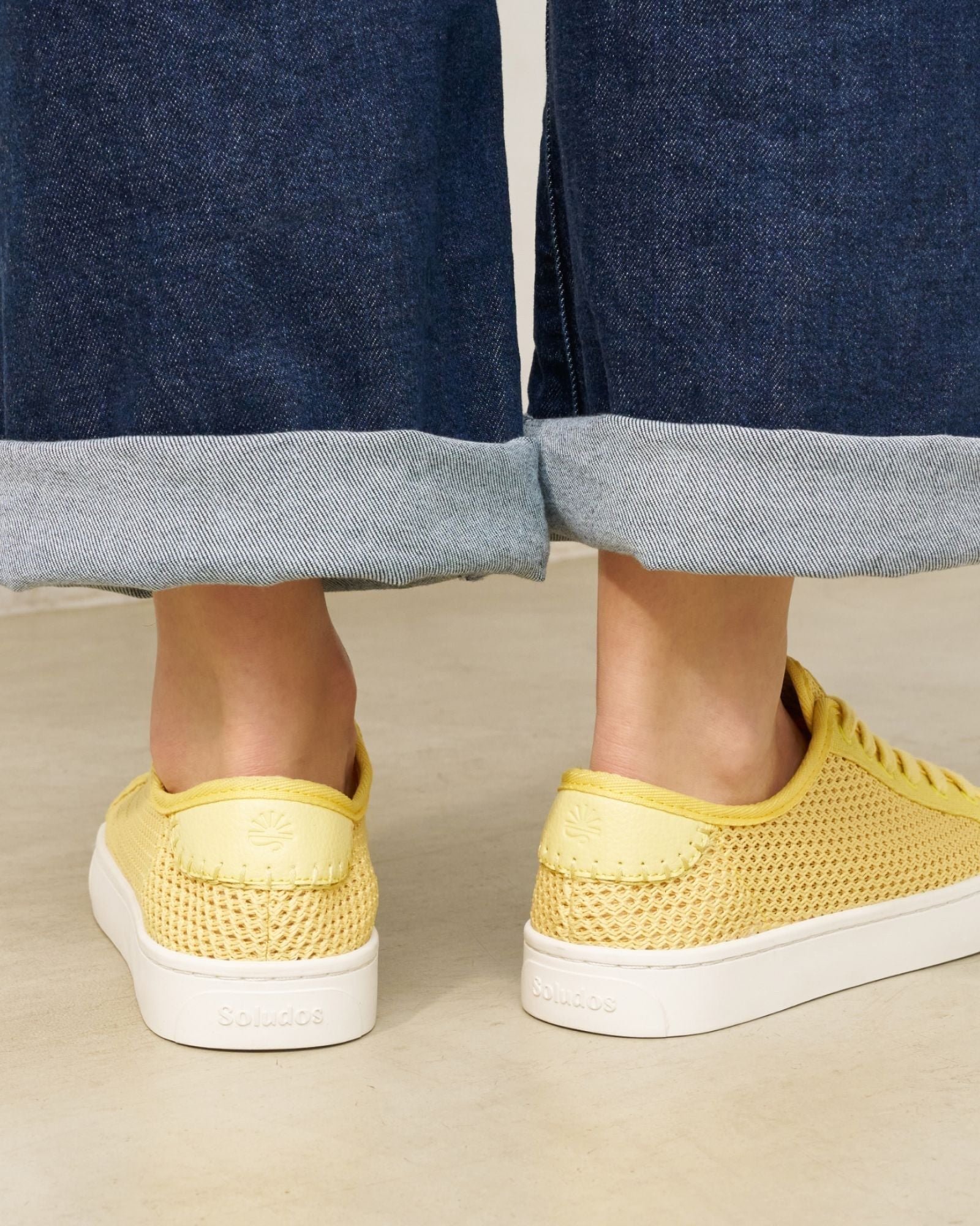 The Original Ibiza - Mesh - Canaria Yellow - Women's - Women's Sneakers - Canaria Yellow - Soludos - 